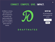 Tablet Screenshot of draftmates.com